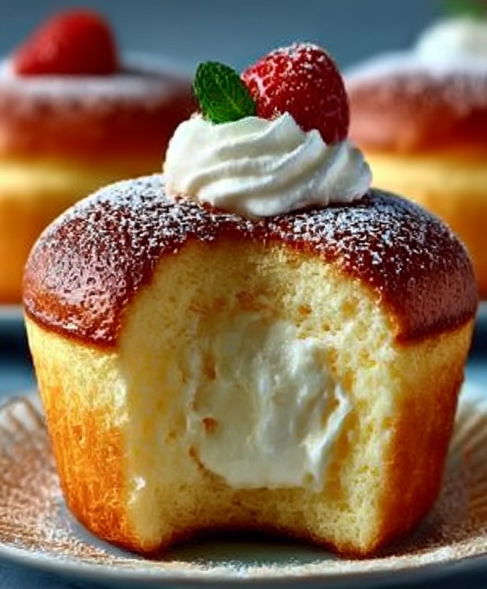 Fluffy Japanese Cotton Cheesecake Cupcakes image 2