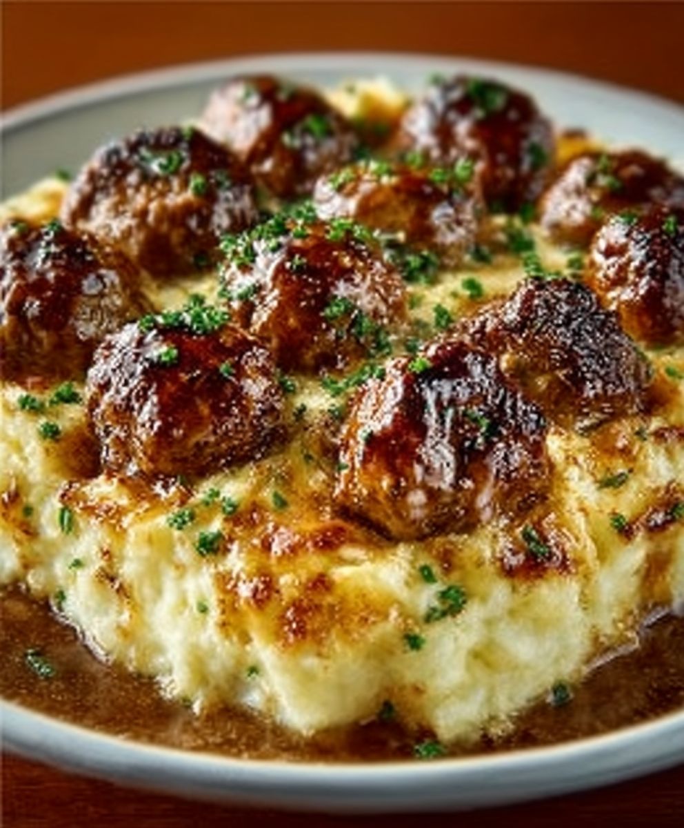 Meatball and Mashed Potato Bake: 5 Irresistible Layers image 2