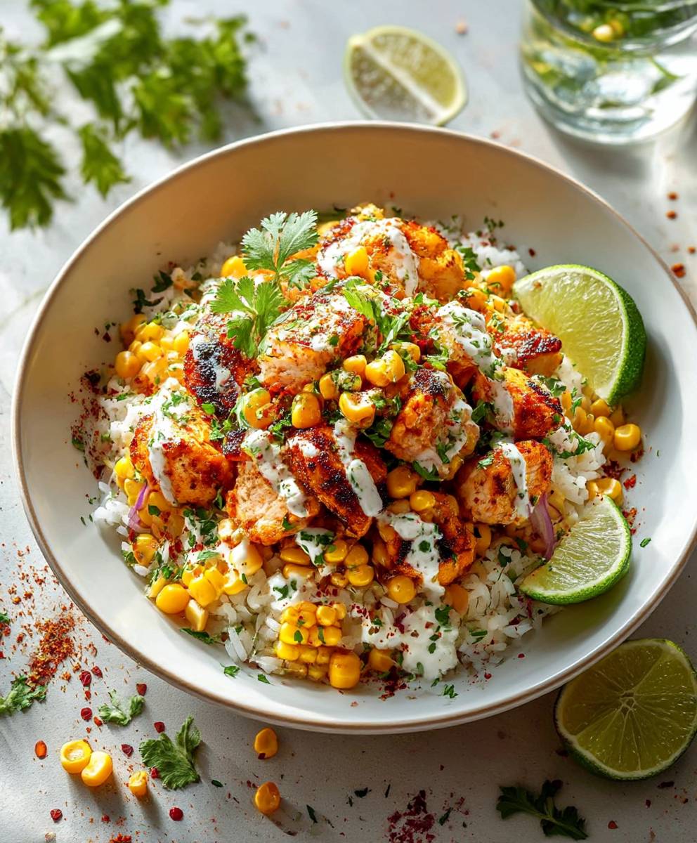 Street Corn Chicken Rice Bowl image 2