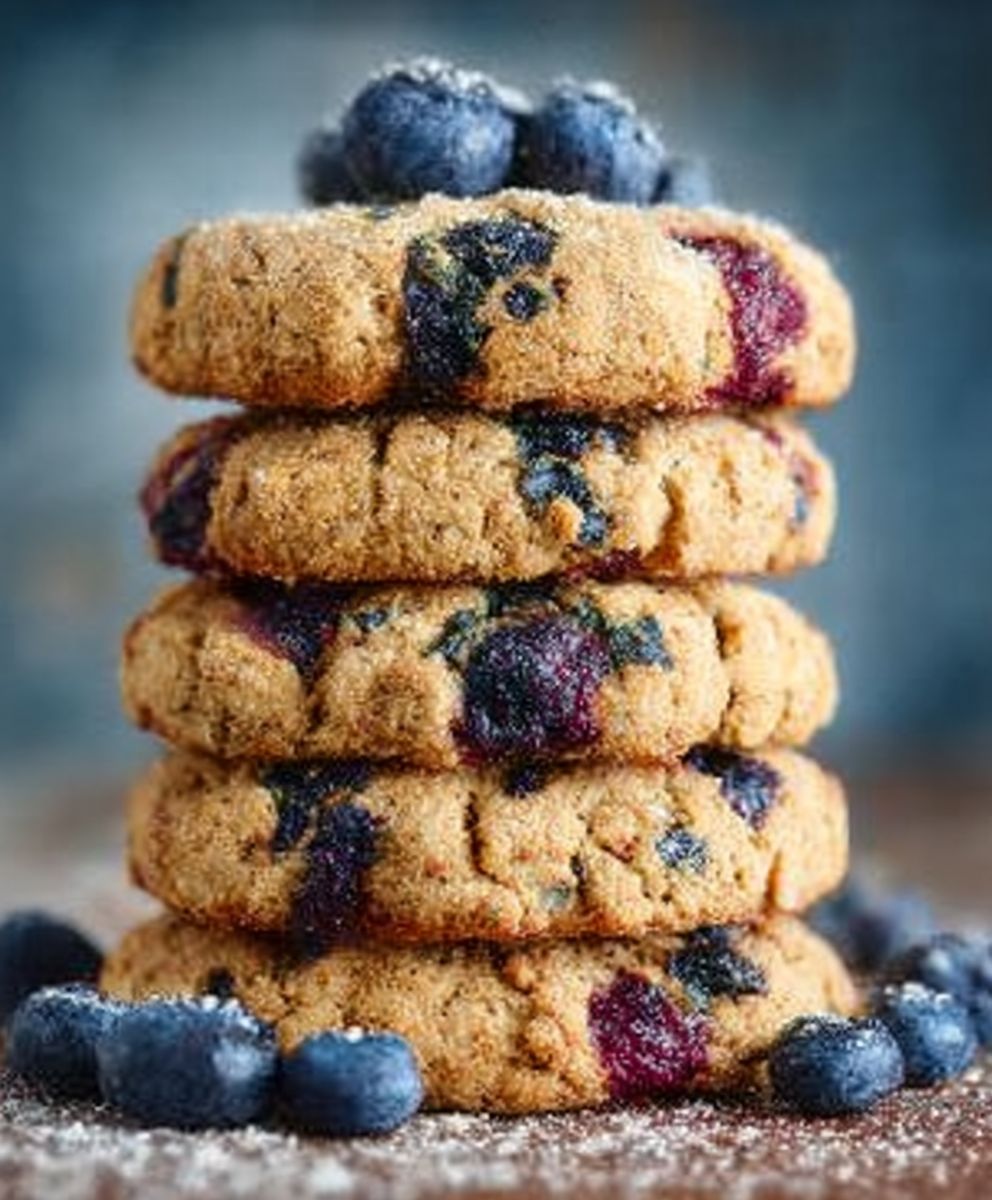 Tasty Blueberry Oatmeal Cookies image 2